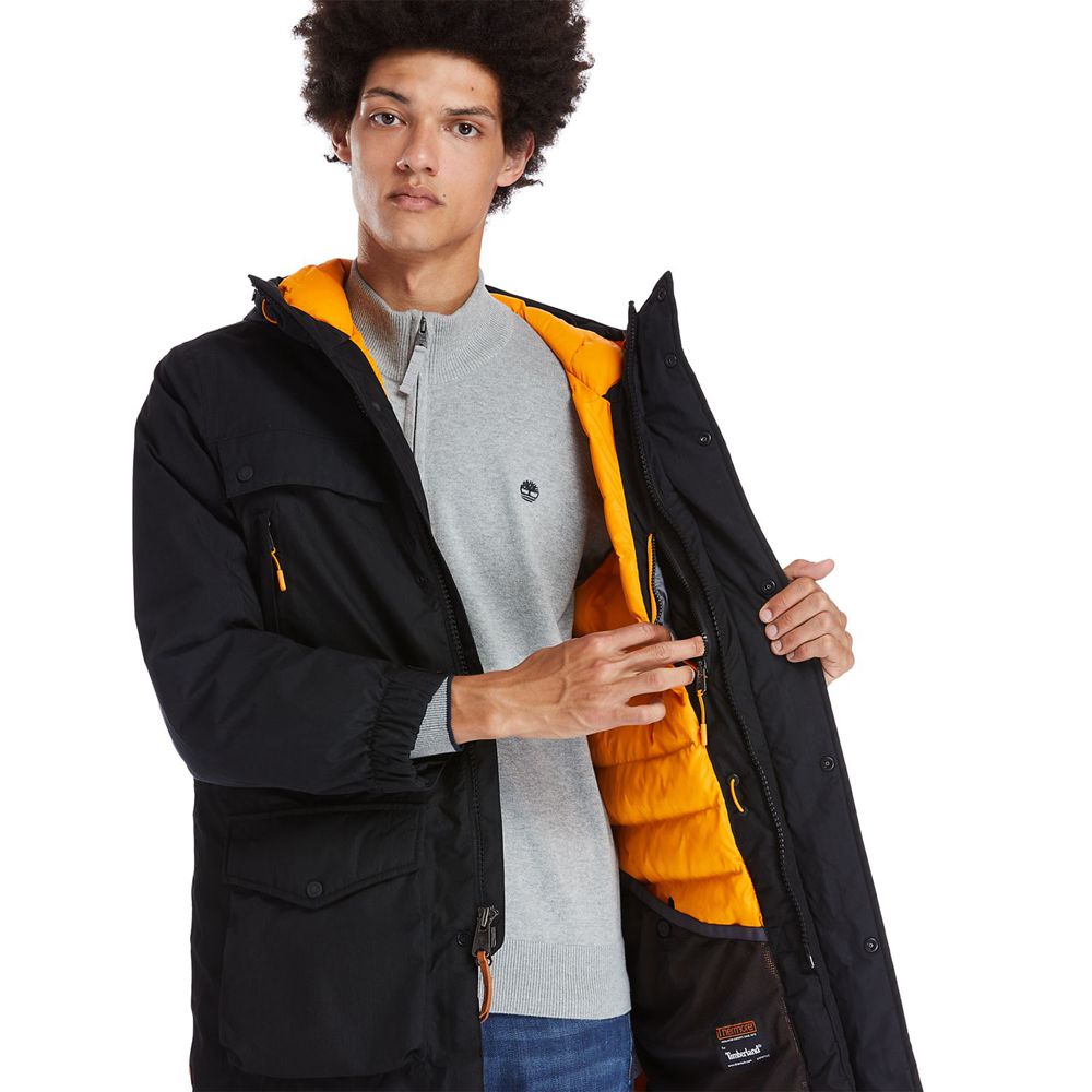 Timberland Mens Jackets Outdoor Heritage Expedition Parka - Black - India CM3045617